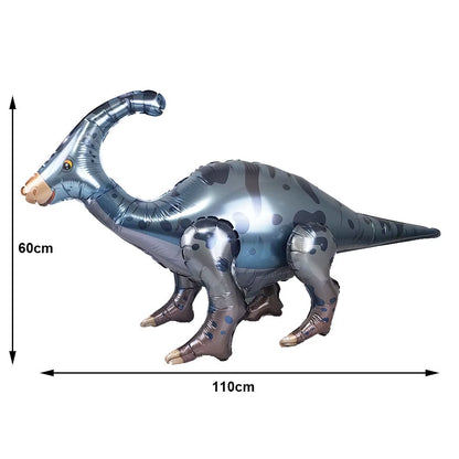 3D Dinosaur Balloon Cartoon Dinosaur Standing Balloon Kids Jurassic Dinosaur Party Decorations