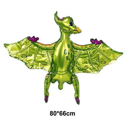 3D Dinosaur Balloon Cartoon Dinosaur Standing Balloon Kids Jurassic Dinosaur Party Decorations