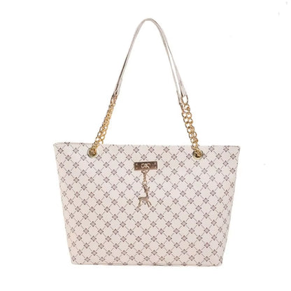 Women Luxury Design Tote Bag Large Capacity Handbag Fashion Printing Shoulder Bag Trendy New Shopping Bag Purse