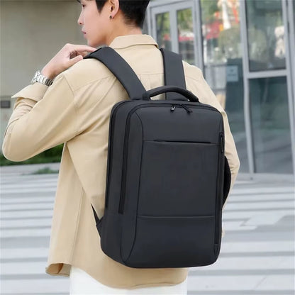 15L Large Casual Backpack USB Charging Laptop Waterproof Bagpack Bag, Business Travel Back Pack Luggage Bag