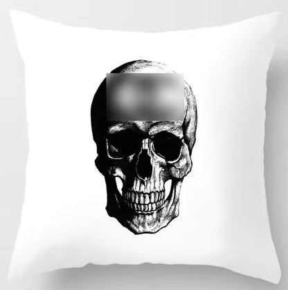 Brand Perfume Bottle Pillowcase Fashion Women Favor Cushion Home Decorative Peach Skin Velvet Perfume Sofa Pillow Cover