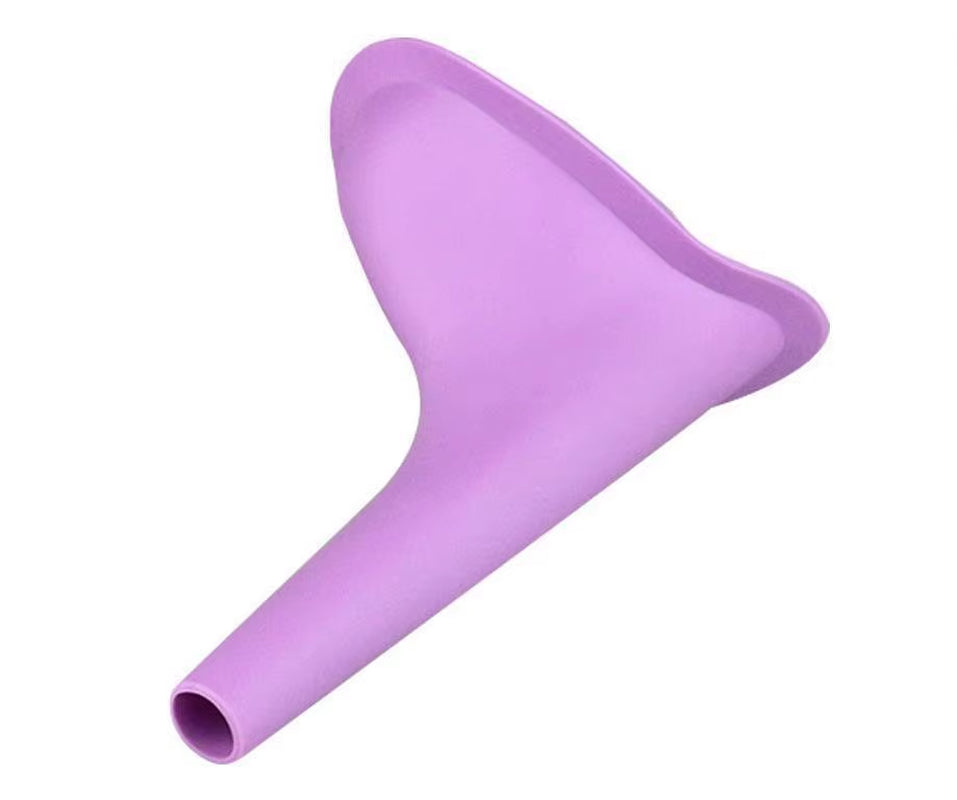 Portable Silicone Women Urinal Outdoor Female Urinal Funnel Stand up Pee Urination Device Travel Camping Travel Toilet Girl