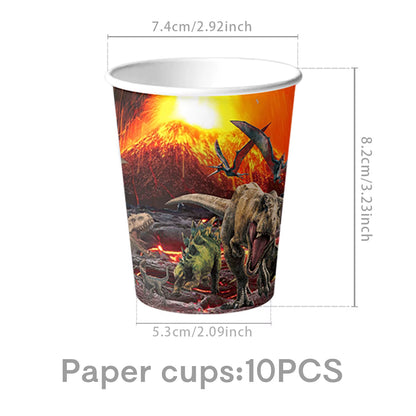 3D Dinosaur Balloon Cartoon Dinosaur Standing Balloon Kids Jurassic Dinosaur Party Decorations