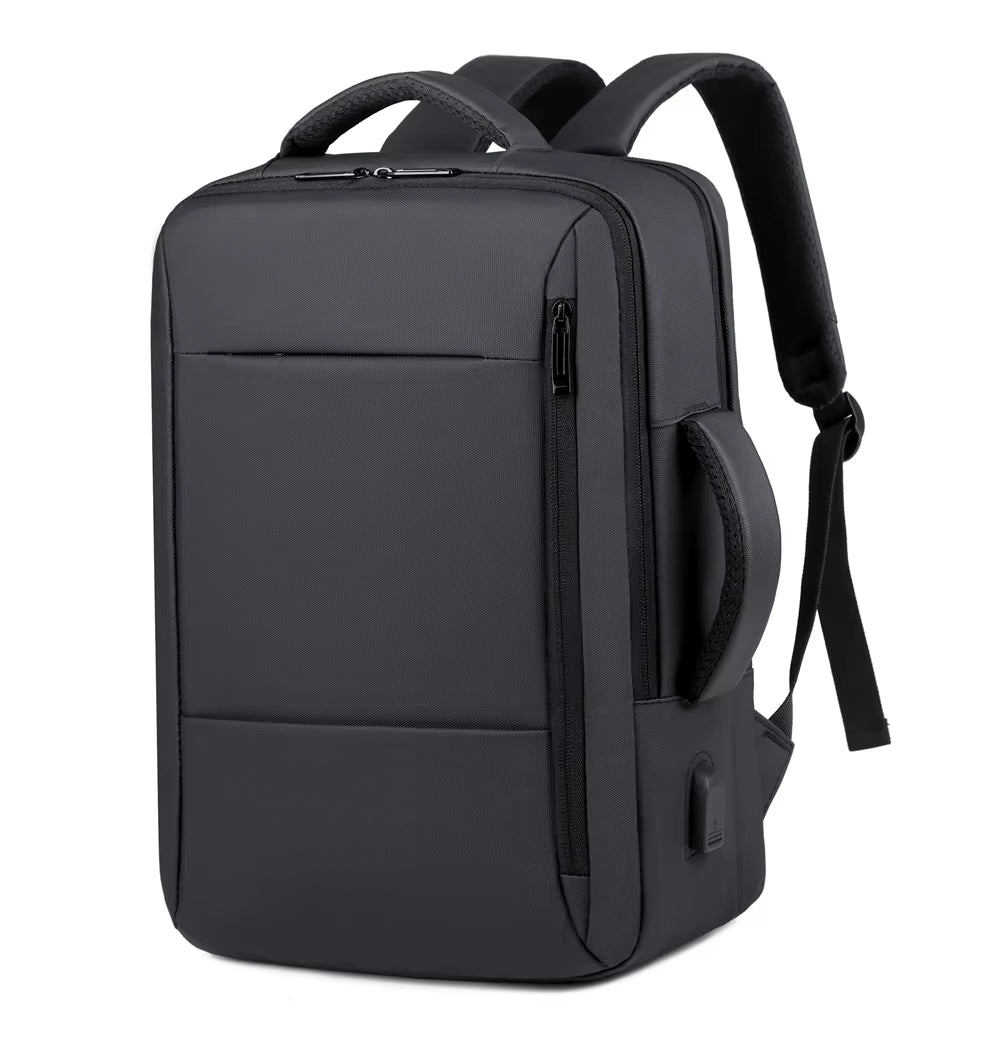 15L Large Casual Backpack USB Charging Laptop Waterproof Bagpack Bag, Business Travel Back Pack Luggage Bag
