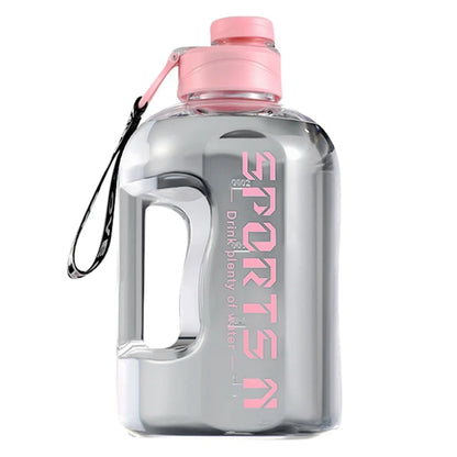2.7/1.7L Water Bottle Gym Traveling Hiking Camping Large Capacity Accurate Calibration Water Bottle Plastic Drinking Bottle