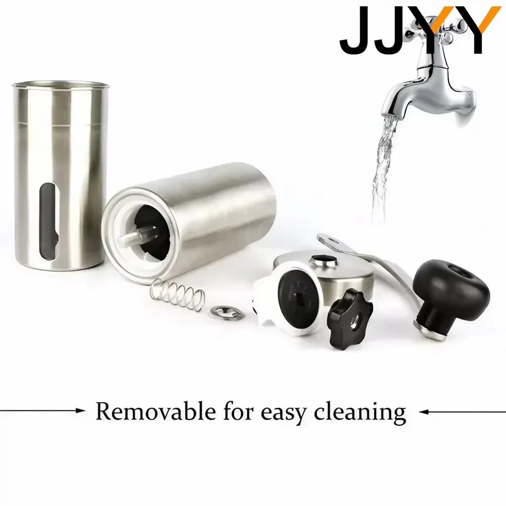JJYY Portable Manual Coffee Grinder Mini Multi-Purpose Coffee Grinder Stainless Steel Manual Coffee Bean Machine Burr Grinder