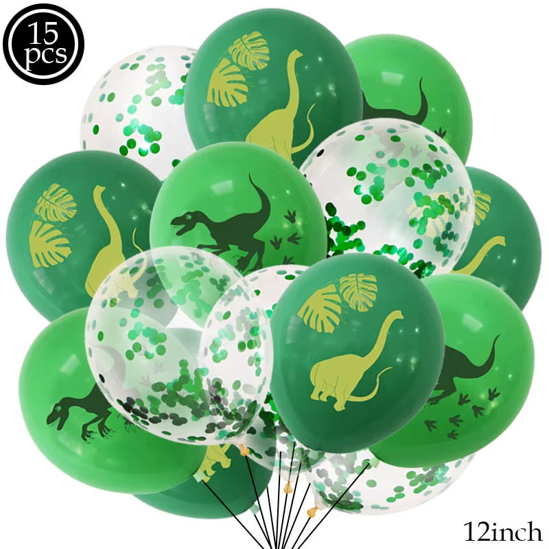 3D Dinosaur Balloon Cartoon Dinosaur Standing Balloon Kids Jurassic Dinosaur Party Decorations