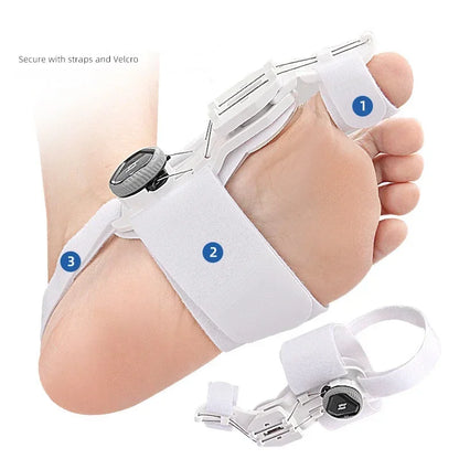 1PC Bunion Corrector Unisex Foot Hallux Valgus Braces Rotatable Toe Separator Straightener Adjustable Finger Toe Corrector