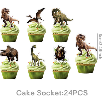 3D Dinosaur Balloon Cartoon Dinosaur Standing Balloon Kids Jurassic Dinosaur Party Decorations