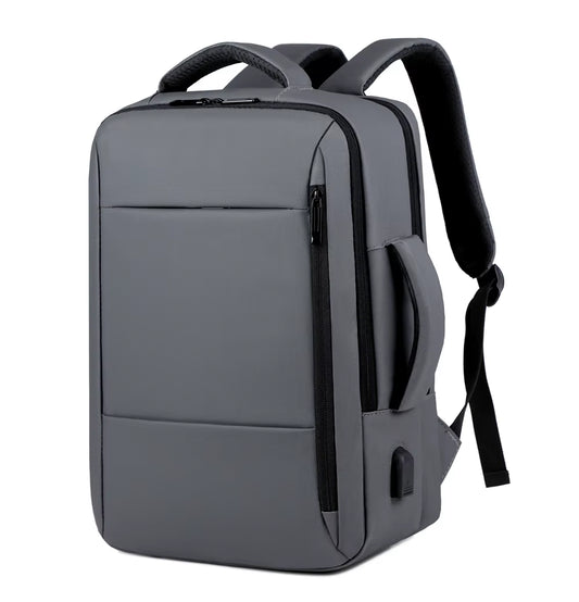 15L Large Casual Backpack USB Charging Laptop Waterproof Bagpack Bag, Business Travel Back Pack Luggage Bag