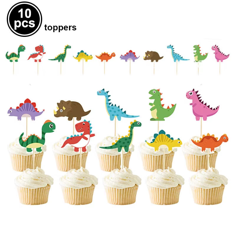 3D Dinosaur Balloon Cartoon Dinosaur Standing Balloon Kids Jurassic Dinosaur Party Decorations