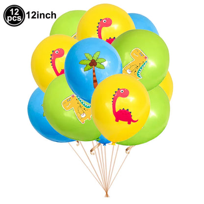 3D Dinosaur Balloon Cartoon Dinosaur Standing Balloon Kids Jurassic Dinosaur Party Decorations