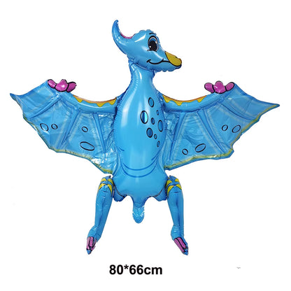 3D Dinosaur Balloon Cartoon Dinosaur Standing Balloon Kids Jurassic Dinosaur Party Decorations