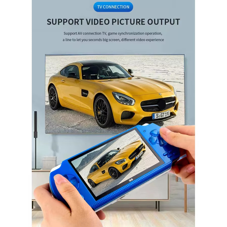 Handheld Portable Retro Video Game Console Videogame Arcade Player for Children Mini Machine Emulator Retrogame Gaming Station