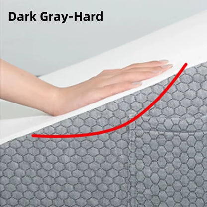 2 Pcs Memory Foam Bed Wedge Pillow/Neck Pillow for Back, Leg, and Knee - Triangle Pillow with Removable Cover