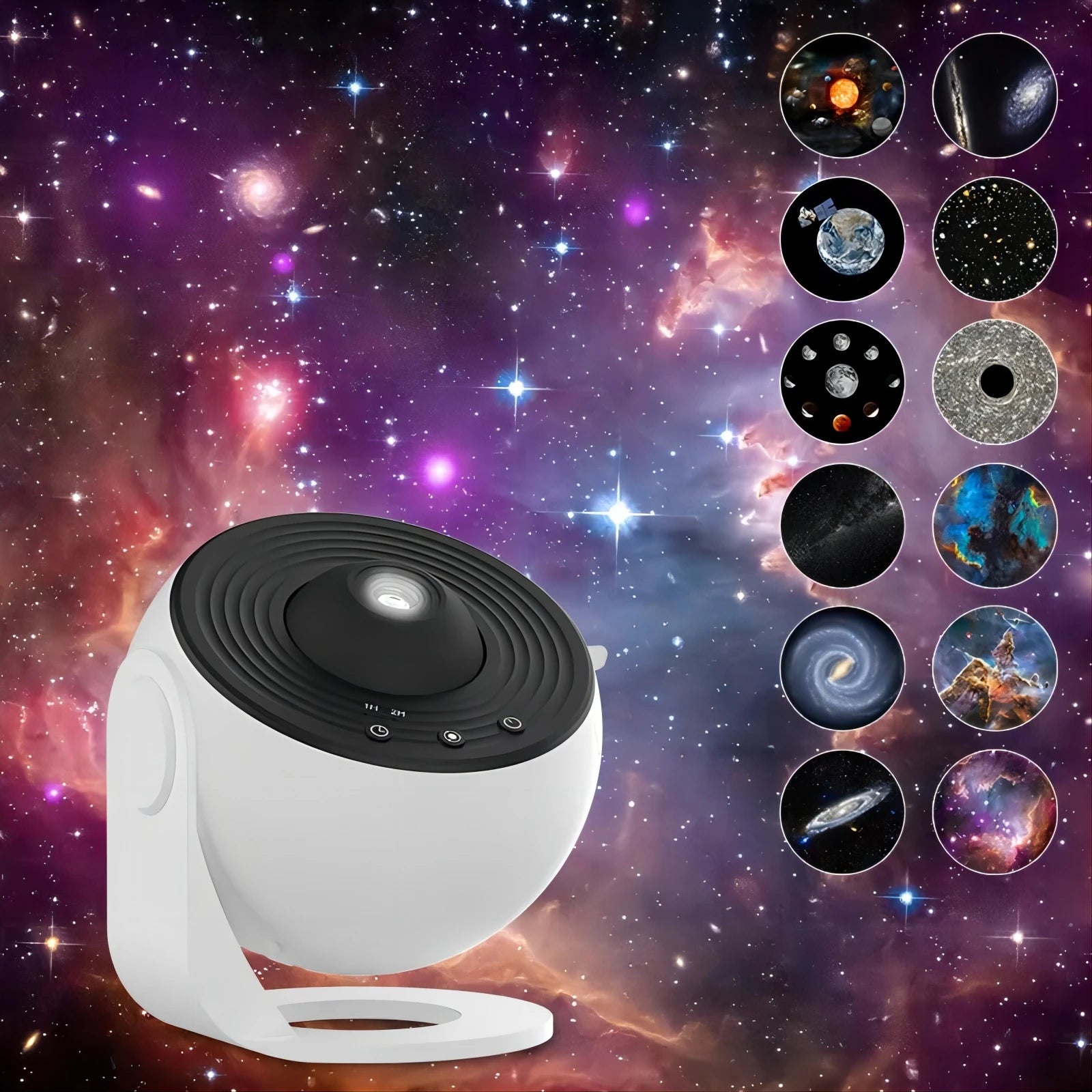 Planetarium Projector Night Light Galaxy Projector 360° Rotate Star Projector Lamp for Room Decoration Star Sky Projection Lamp