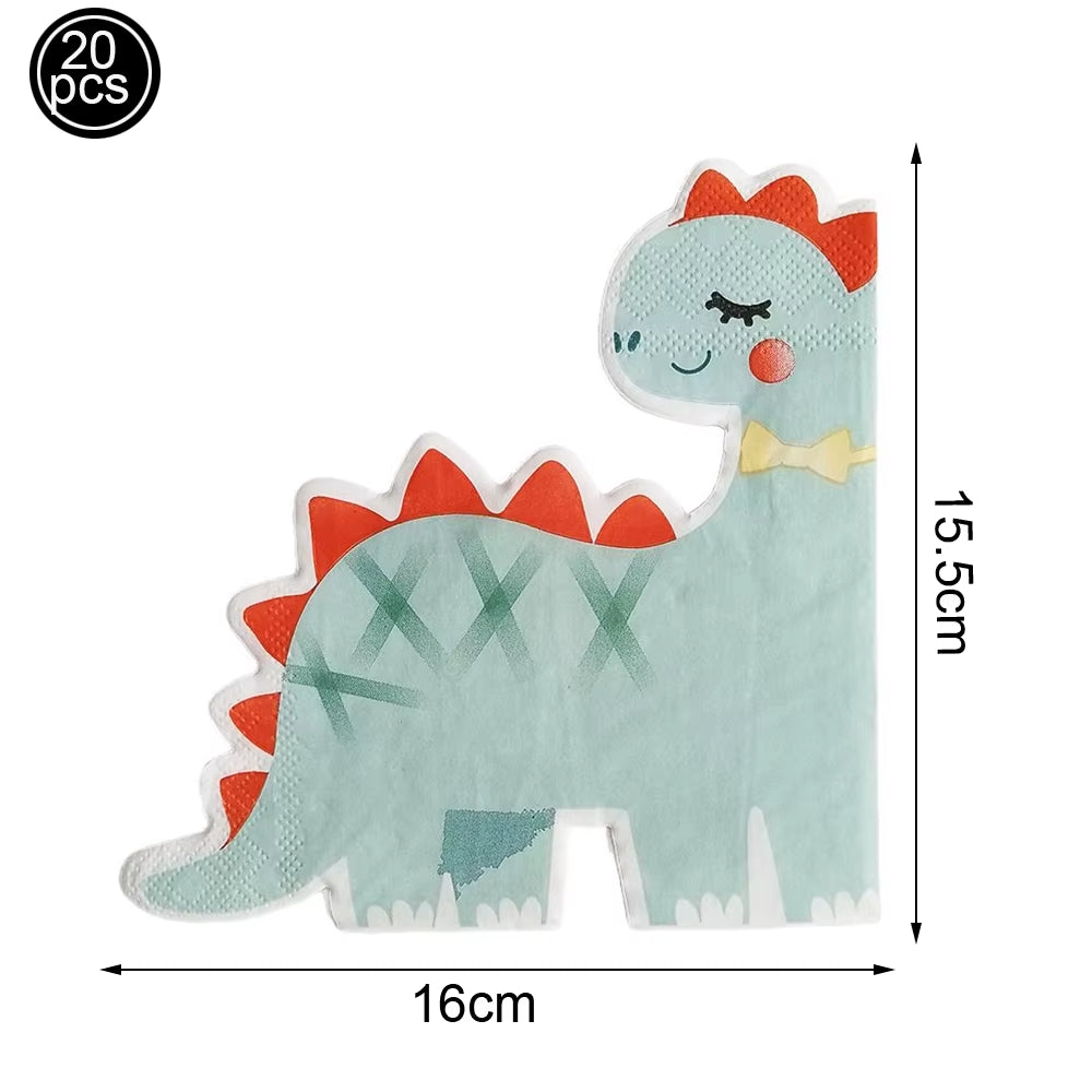 3D Dinosaur Balloon Cartoon Dinosaur Standing Balloon Kids Jurassic Dinosaur Party Decorations