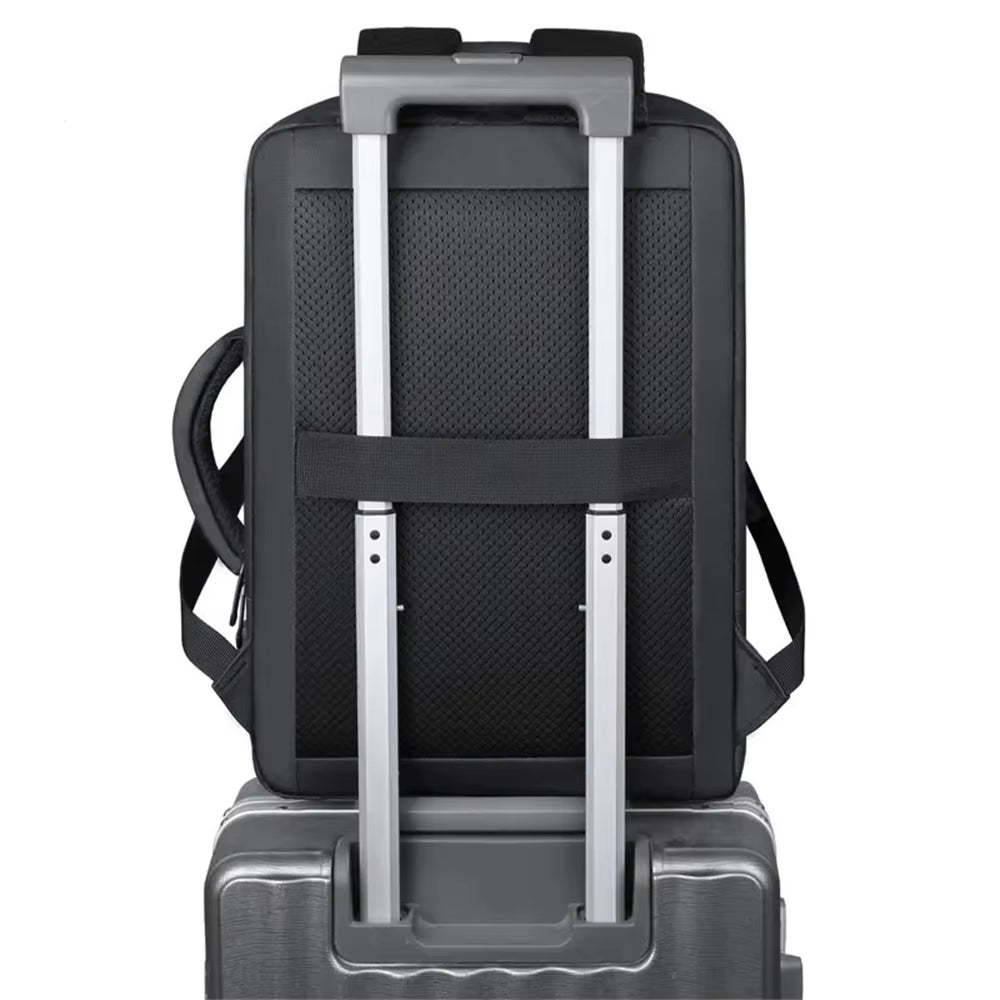 15L Large Casual Backpack USB Charging Laptop Waterproof Bagpack Bag, Business Travel Back Pack Luggage Bag